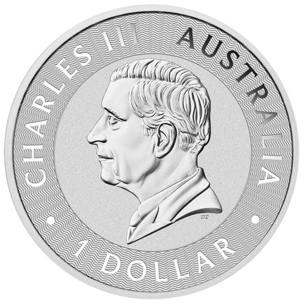 1oz Silver Kangeroo 2026 Coin | Genuine Perth Mint 99.99% Silver